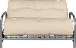 ColourMatch - Mexico - 2 Seater - Futon - Sofa Bed - Cotton Cream